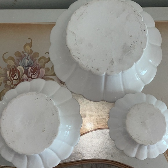 Vintage Ceramic Tiered Tulipiere Flower Holder - Picture 8 of 8